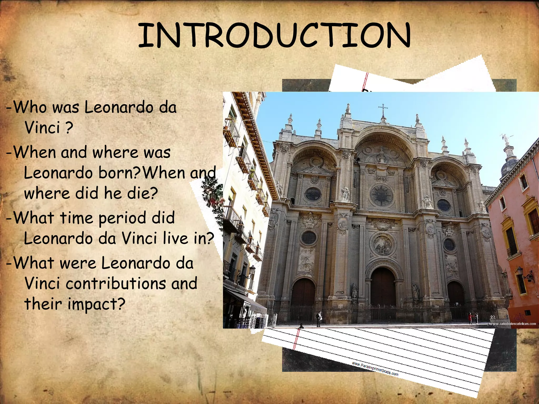 Leonardo da vinci biology | PPT