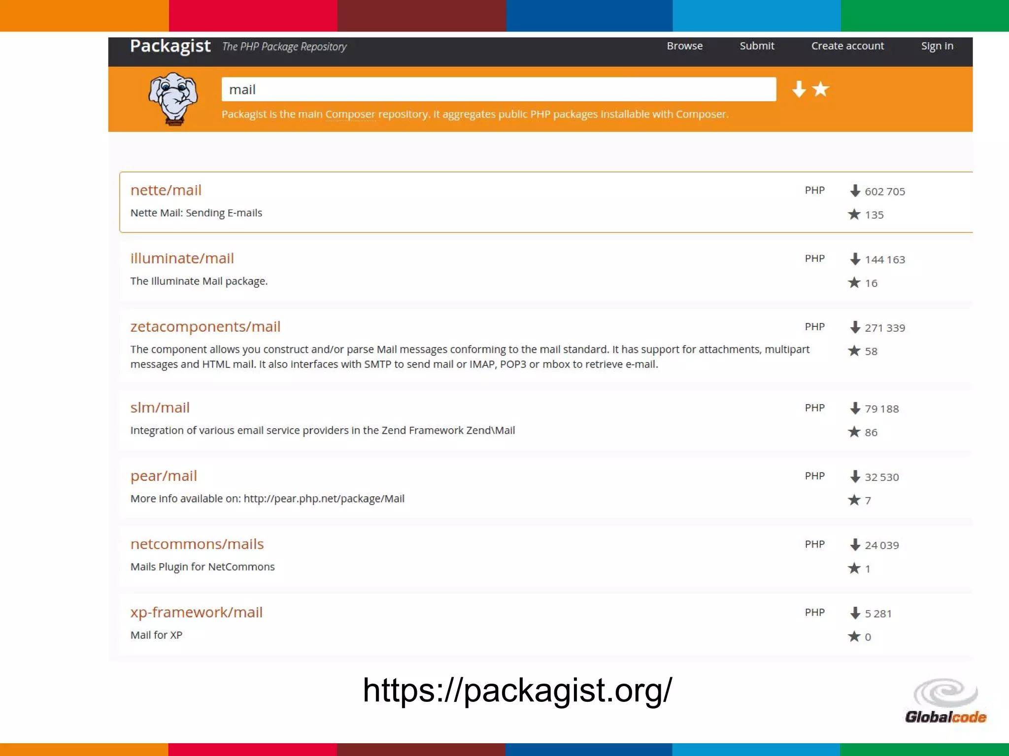 pen4education
https://packagist.org/
 