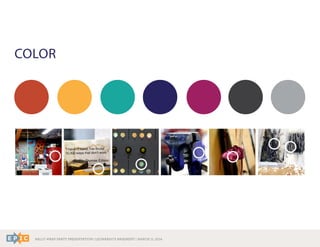 RALLY WRAP PARTY PRESENTATION | LEONARDO’S BASEMENT | MARCH 11, 2014
COLOR
 