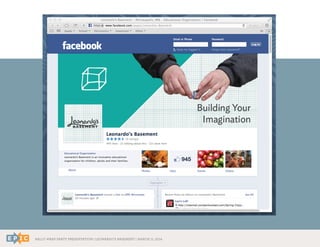 RALLY WRAP PARTY PRESENTATION | LEONARDO’S BASEMENT | MARCH 11, 2014
 