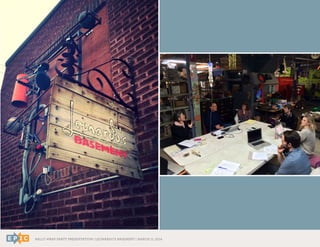 RALLY WRAP PARTY PRESENTATION | LEONARDO’S BASEMENT | MARCH 11, 2014
 