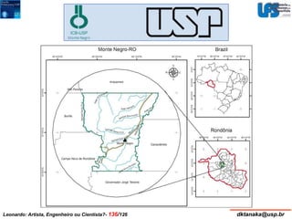 Leonardo: Artista, Engenheiro ou Cientista?- 136/126 dktanaka@usp.br 
 