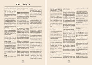 T H E L EGA L S
A. ISK FACTORS YOU SHOULD
   R                                                 Financial Services Compensation Scheme                The market                                           Instrument and that, accordingly, no member          Company’s liability for fraud.                        Despatch of Leon Bond Certificates and initial
   KNOW ABOUT                                        Leon Bonds are not covered by the Financial           Leon faces competition from other restaurants        of the Leon Group or their respective directors,                                                           £eon Pounds Cards by Friday 17th August 2012
                                                     Services Compensation Scheme.                         and food shops and, as a result, we could be         officers, agents, employees or advisers or any       MONEY LAUNDERING
In addition to the other information in this
                                                                                                           affected by the competitive pressures that           person acting on behalf of any of them shall
Invitation, you should consider the following                                                                                                                                                                        It is also a term of any application that the
                                                                                                           result. It is possible that recessionary pressures   have any responsibility for any such other
specific factors carefully when deciding                                                                                                                                                                             Company or Neville Registrars Limited may,            E. THE LEON BOND INSTRUMENT
                                                                                                           and other economic factors (such as rising           information or representation;
whether or not to invest in Leon Bonds. If           Bondholders should seek their own tax advice                                                                                                                    in their absolute discretion, require verification
                                                                                                           interest rates, tax increases and falling house                                                                                                                 The Leon Bonds are constituted by, and will
you are in any doubt about the contents of this                                                                                                                                                                      of an applicant’s identity to the extent that an
                                                     Bondholders should seek their own tax advice          prices) may decrease the disposable income that      • you are not relying on any member of the Leon                                                            be issued subject to and with the benefit of the
Invitation or the action you should take, you are                                                                                                                                                                    applicant has not already provided the same.
                                                     as to the consequences of owning Leon Bonds           customers have available to spend on eating out      Group or Reeves to advise whether or not Leon                                                              Leon Bond Instrument. Bondholders will be
strongly recommended to consult a professional                                                                                                                                                                       Pending the provision of evidence of identity,
                                                     as well as receiving returns from them. No            and/or adversely affect customers’ confidence        Bonds are a suitable investment for you;                                                                   bound by all the terms and conditions set out
adviser authorised under FSMA who specialises                                                                                                                                                                        Leon Bonds applied for hereunder may not be
                                                     representation or warranty, express or implied, is    and willingness to spend. This could lead to a                                                                                                                  in the Leon Bond Instrument. The terms and
in advising on investments in bonds, shares and                                                                                                                                                                      issued at the absolute discretion of the Company
                                                     given to Bondholders as to the tax consequences       reduction in our revenues.                                                                                                                                      conditions attached to the Leon Bonds are set
other securities.                                                                                                                                               • you are either (i) an individual who is 18         or Neville Registrars Limited. If within a
                                                     of their acquiring, owning or disposing of Leon                                                                                                                                                                       out below.
                                                                                                                                                                years old or more at the date of making your         reasonable time after a request for verification
                                                     Bonds and no member of the Leon Group will            The foregoing factors are not exhaustive, and        application and who is resident in the UK; or (ii)
An investment in Leon Bonds is speculative and                                                                                                                                                                       of identity, satisfactory evidence has not been
                                                     be responsible for any such tax consequences.         do not purport to be a complete explanation          a company resident in the UK for corporation                                                               1. Definitions and Interpretation
involves a degree of risk. You should be aware                                                                                                                                                                       supplied, the Company may, at its absolute
that you may not realise your initial investment.                                                          of all the risks and significant considerations      tax purposes and which is not prevented by           discretion, terminate an application in which         In the Leon Bond Instrument, in addition to the
The Company believes the following risks are         Interest rate and inflationary risk                   involved in investing in the Leon Bonds.             the laws of its governing jurisdiction or place      event, any subscription monies will be returned       terms contained in the glossary of page 29 of this
the most significant for potential investors.        Leon Bonds are three year unsecured fixed rate        Accordingly and as noted above, additional           of incorporation from applying for or holding        to the applicant without interest and at your risk.   Invitation Document, the following expressions
These risks do not necessarily comprise all          obligations and as such will not benefit from         risks and uncertainties not presently known to       Leon Bonds;                                                                                                have the following meanings, except where the
those associated with an investment in Leon          any subsequent increases in market interest           the Company or the Company currently deem                                                                 JURISDICTION                                          context otherwise requires:
Bonds and are not intended to be presented in        rates. Similarly, if retail selling prices increase   immaterial, may also have an adverse effect on       • you are entitled to make your application and
                                                                                                           the Company’s prospects.                                                                                  The making of applications, acceptances of
any assumed order or priority. In particular,        the purchasing power of £eon Pounds may be                                                                 to be issued with Leon Bonds in respect thereof                                                            “Business Day” a day other than a Saturday or
                                                                                                                                                                                                                     applications and contracts resulting therefrom
the performance of the Leon Group may be             reduced.                                                                                                   under the laws and rules of any governmental                                                               a Sunday on which banks are open for business
                                                                                                                                                                                                                     under this Invitation shall be governed by and
affected by changes in legal, regulatory and tax                                                           B. TERMS AND CONDITIONS                              bodies located in any jurisdictions which apply                                                            in London;
                                                                                                                                                                                                                     construed in accordance with English law and
requirements in the UK as well as overall global                                                                                                                to you;
                                                     Death of a bondholder                                 This Invitation and/or your participation in the                                                          the parties submit to the exclusive jurisdiction
financial conditions.
                                                     In the case of death of a Bondholder or of any        application of Leon Bonds is conditional upon                                                             of the English courts.                                “Default Event” has the meaning given to that
                                                                                                           and subject to:                                      • you are aware that it is your responsibility to                                                          term in paragraph 6.1;
Non-transferable (save on death)                     other event giving rise to the transmission
                                                                                                                                                                seek advice from someone who specialises in
                                                     of Leon Bonds by operation of law, the
                                                                                                                                                                advising on investments;
                                                                                                                                                                                                                     C. THE APPLICATION PROCESS
Leon Bonds cannot be transferred (save for           only persons recognised by the Company as             • the Company having received applications                                                                                                                      “Directors” the board of directors of the
transmission on death) and no application will                                                                                                                                                                       If, after carefully reading this Invitation
                                                     having any title to such Leon Bonds of such           from potential investors for subscription of                                                              Document, you wish to make an application             Company from time to time;
be made for the Leon Bonds to be admitted            Bondholder are the executors or administrators        Leon Bonds amounting to, in aggregate, not           • you are not entitled to be paid any commission
to listing or trading on any capital market. It                                                                                                                 in relation to your application;                     please go to www.leonrestaurants.co.uk/
                                                     of that deceased Bondholder’s estate or such          less than £500,000 (or such lesser amount as the                                                          theleonbond and fill in your details. You can         “Extraordinary Resolution” a resolution
may not be possible for a Bondholder to obtain       other person or persons as the directors of the       Company may decide in its absolute discretion)                                                            pay by debit card or bank transfer. You need          passed at a meeting of the Leon Bondholders
reliable information about the risks to which        Company may reasonably determine. Any                 by not later than 5pm on 31st July 2012;             • all certificates, documents and monies sent        to apply and pay by no later than 5pm on 31st         duly convened and passed by a majority
Leon Bonds are exposed.                              person becoming entitled to Leon Bonds as a                                                                to you by or on behalf of the Company or any         July 2012.                                            consisting of not less than three-fourths of the
                                                     result of such transmission may, upon producing       • your online application being submitted            documents or monies you send to the Company                                                                votes cast, whether on a show of hands or on
Use of proceeds by other companies                   such evidence as reasonably required by the                                                                are sent at your risk;                               Please note that the decision to accept your
                                                                                                           together and matched with online payment by                                                                                                                     a poll;
                                                     directors of the Company, be registered as the                                                                                                                  application (in multiples of £1,500, £3,000
The proceeds from the Leon Bonds may be                                                                    not later than 5pm on 31st July 2012; and
                                                     holder of such Leon Bonds and such person will                                                                                                                  or £5,000 Leon Bonds up to a maximum of
invested or loaned to other companies within                                                                                                                    • you and funds under your management are not        £10,000) is at the sole and unreserved discretion     “£eon Pound Card” the prepayment card
the Leon Group. For example, a sister company        also be entitled to require the early redemption      • the Company having accepted your application       engaged in money laundering;                         of the Company. Therefore, the Company may            issued by Leon to be loaded with £eon Pounds
may be established to launch Leon in America         of the Leon Bonds.                                    in whole or in part (up to a maximum value                                                                accept your application in respect of part only of    for future purchases of Leon goods and services;
or expand the Leon franchising wing.                                                                       of £10,000) in multiples of £1,500, £3,000 or        • you are making your application on your own        the Leon Bonds applied for in your application
                                                     £eon Pounds                                           £5,000 Leon Bonds.                                   behalf and for no other person;                      (in which case the balance of the amount paid         “Leon Return” subject to paragraph 3.2:
No certainty of repayment                            The return due on the Leon Bonds will be paid                                                                                                                   by you in respect of Leon Bonds which were not
The Leon Bonds will be an unsecured debt of          in £eon Pounds. £eon Pounds will be held by           You have the right to contact us to cancel your      • the Company, their representative members,         issued to you would be repaid to you without
                                                                                                                                                                                                                                                                           (a) 120 £eon Pounds (if you are a personal
the Company and will rank behind any secured         Bondholders in accordance with the terms and          application at any time on or before 14th August     directors, employees, agents and advisers            interest at your risk).
                                                                                                                                                                                                                                                                           Bondholder) or 150 £eon Pounds (if you are a
bank borrowings of the Leon Group. There is no       conditions of the £eon Pounds (which will be          2012. If you contact us before then, we will         will rely upon the truth and accuracy or             You will be advised in writing if your                corporate Bondholder) in advance per annum,
certainty or guarantee that the Company and/or       available on our website in due course) and may       refund your online payment by crossed cheque.        the confirmations, acknowledgements and              application has been successful by 17th August        if the principal amount of the Leon Bond is
Leon Restaurants Limited (who is acting as the       be applied against the total cost of any purchase     If you wish to cancel your application, you          representations contained in this Invitation         2012 and, in the event that your application          £1,500;
Company’s guarantor) will be able to repay the       at Leon Restaurants – food, books or anything         should write to us at Leon Restaurants Limited,      Document and the application;                        has been successful we will send you a Leon
Leon Bonds. If the Company is not in a position      else. The £eon Pounds will be credited and sent       St Margaret’s House, 18-20 Southwark Street,                                                              Bond Certificate in respect of each of your Leon
                                                     to Bondholders by first class mail on 1st August      London SE1 1TJ.                                                                                                                                                 (b) 300 £eon Pounds (if you are a personal
to redeem the Leon Bonds when it should, Leon                                                                                                                   • your application is in English and the Leon        Bonds.
                                                     of each year. £eon Pounds expire five years                                                                                                                                                                           Bondholder) or 375 £eon Pounds (if you are a
will step into its shoes and redeem the Leon                                                                                                                    Group will only write and communicate with           If your application is not successful or we don’t
                                                     after they are issued.                                                                                                                                                                                                corporate Bondholder) in advance per annum,
Bonds (to the extent it is able). If the Company,                                                          You will be making your application on the           you in English;                                      raise enough to go ahead with the Leon Bonds,         if the principal amount of the Leon Bond is
Leon Restaurants Limited or any other member                                                               terms and conditions contained in this Invitation                                                         the amount paid by you would be repaid without        £3,000; and
of the Leon Group were to become insolvent,          Prize draws                                           Document and the Leon Bond Instrument. In            • you have no access to any out-of-court             interest and at your risk.
there is a risk that some or all of the Leon Bonds   Bondholders will automatically be entered into        particular, by making your application, you will     complaint or redress mechanism in relation to
will not be repaid and also a risk that some or                                                            be deemed to acknowledge and confirm that:                                                                                                                      (c) 600 £eon Pounds (if you are a personal
                                                     free seasonal prize draws. The prize draws                                                                 your application; and
all of the return due on the Leon Bonds will not                                                                                                                                                                                                                           Bondholder) or 750 £eon Pounds (if you are a
                                                     will be held in accordance with the prize draw                                                                                                                  D. EXPECTED TIMETABLE OF
be paid.                                                                                                                                                                                                                                                                   corporate Bondholder) in advance per annum,
                                                     terms and conditions (which are available on          • you are not relying on any information given       • the Company accepts no liability for any           PRINCIPAL EVENTS                                      if the principal amount of the Leon Bond is
                                                     our website). The Company reserves the right          or any representations, warranties, agreements       inaccuracies in your application or for any late     Publication of this Invitation Document:              £5,000;
Suitability                                          to amend or vary the prize draw terms and             or undertakings (express or implied), written        or failed delivery of your application.              Monday 25th June 2012
Leon Bonds may not be a suitable investment          conditions.                                           or oral, or statements made at any time by
                                                                                                           any member of the Leon Group in relation                                                                  Latest time and date for receipt of a completed       “Outstanding Amount” the aggregate
for everyone.                                                                                                                                                   Nothing in this Invitation Document, the Leon        application and online payment: 5pm on
                                                                                                           to the Leon Group other than as contained in                                                                                                                    principal amount of the Leon Bonds outstanding
                                                                                                                                                                Bond Instrument or application will restrict the     Tuesday 31st July 2012                                at any time;
                                                                                                           this Invitation Document and the Leon Bond




                                                                            22                                                                                                                                                              23
 