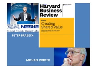 PETER BRABECK




        MICHAEL PORTER
 