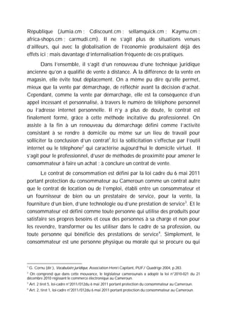 L Encadrement Juridique De L Incitation Du Consommateur A Conclure Un