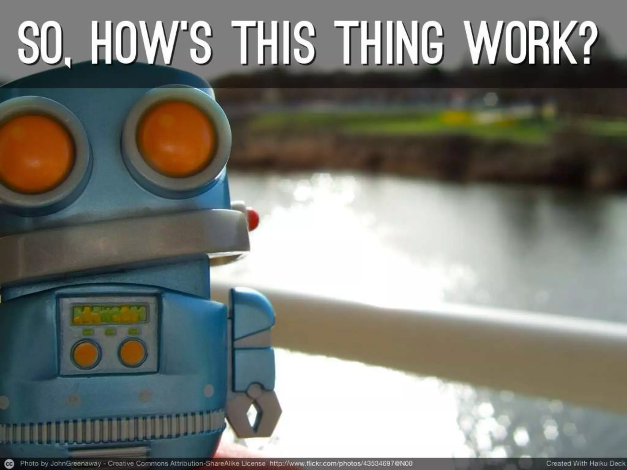 Welcome slides - TeachMeet Kununurra