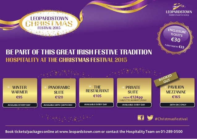 Leopardstown racecourse deals