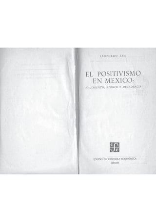 Positivismo en México 