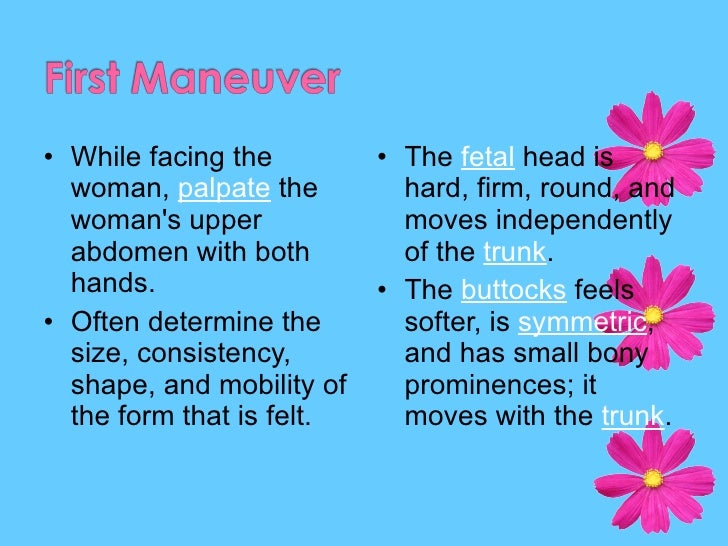 leopold maneuver