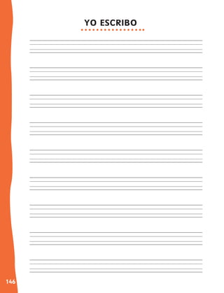 146
YO ESCRIBO
 