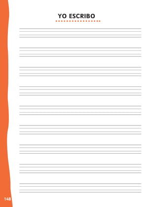 148
YO ESCRIBO
 