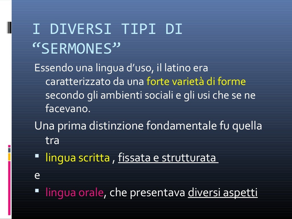 Le origini della lingua in Italia