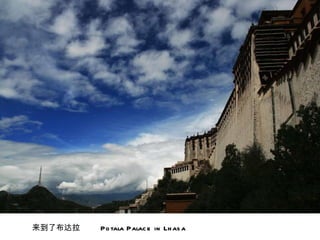 来到了布达拉  Potala Palace in Lhasa 