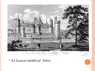 Le Louvre médiéval  d’hier 