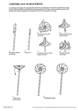 Panier fleuri 82 http://www.passionorigami.com/ © Lionel Albertino Reproduction et diffusion interdites sans autorisation de l’auteur
 