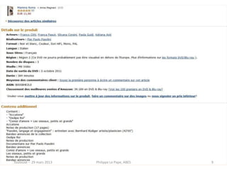 Toulouse -- 29 mars 2013   Philippe Le Pape, ABES   9
 