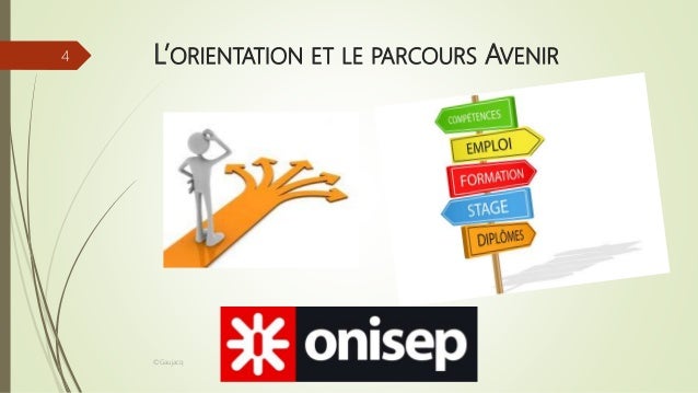 Séance 1  Le parcours avenir