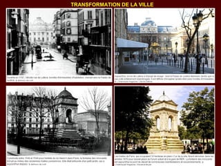 TRANSFORMATION DE LA VILLE
 