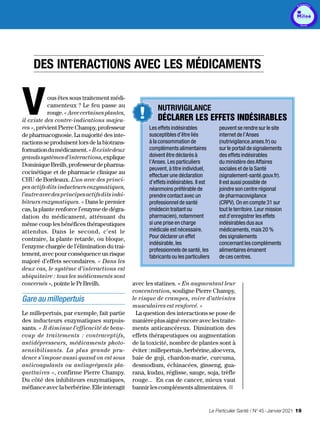 Complements alimentaires