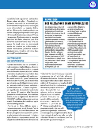 Complements alimentaires