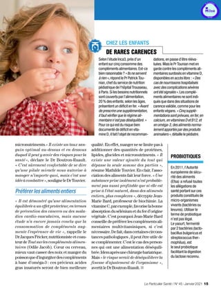 Complements alimentaires