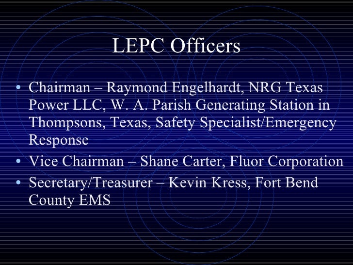 fort bend county local emergency planning committee ron drachenberg fort bend county ems
