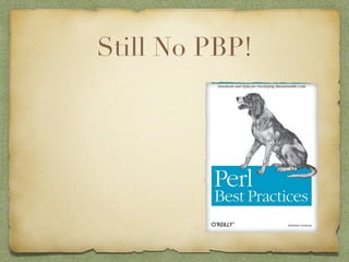 Still No PBP!
 