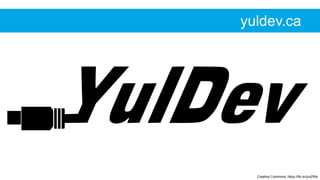 Creative Commons: https://flic.kr/p/sZiRe
yuldev.ca
 