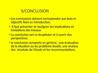 méthodologie de projet de fin d'étude pfe | PPTX