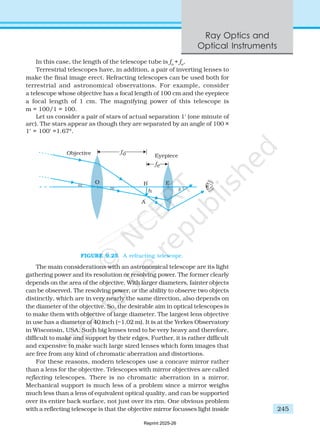 Inverting Lens Chapter 9 Ray opticals and opticals instruments | PDF