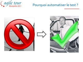 Pourquoi automatiser le test ?
 