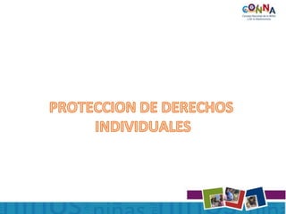 ASOCIACIONES DE PROOCION Y ASISTENCIA A LOS DERECHOS DE LA NIÑEZ Y
ADOLESCENCIA(Art. 193.)
 