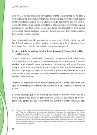 Ley de Protección Integral de la Niñez y Adolescencia Comentada de El ...