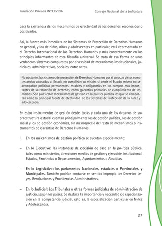 Ley de Protección Integral de la Niñez y Adolescencia Comentada de El ...