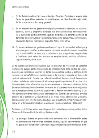 Ley de Protección Integral de la Niñez y Adolescencia Comentada de El ...