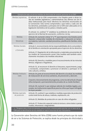 Ley de Protección Integral de la Niñez y Adolescencia Comentada de El ...