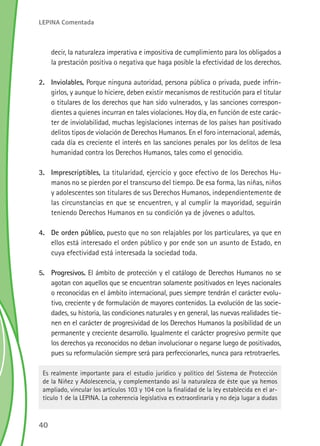 Ley de Protección Integral de la Niñez y Adolescencia Comentada de El ...