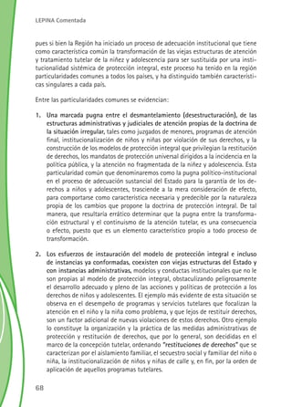Ley de Protección Integral de la Niñez y Adolescencia Comentada de El ...