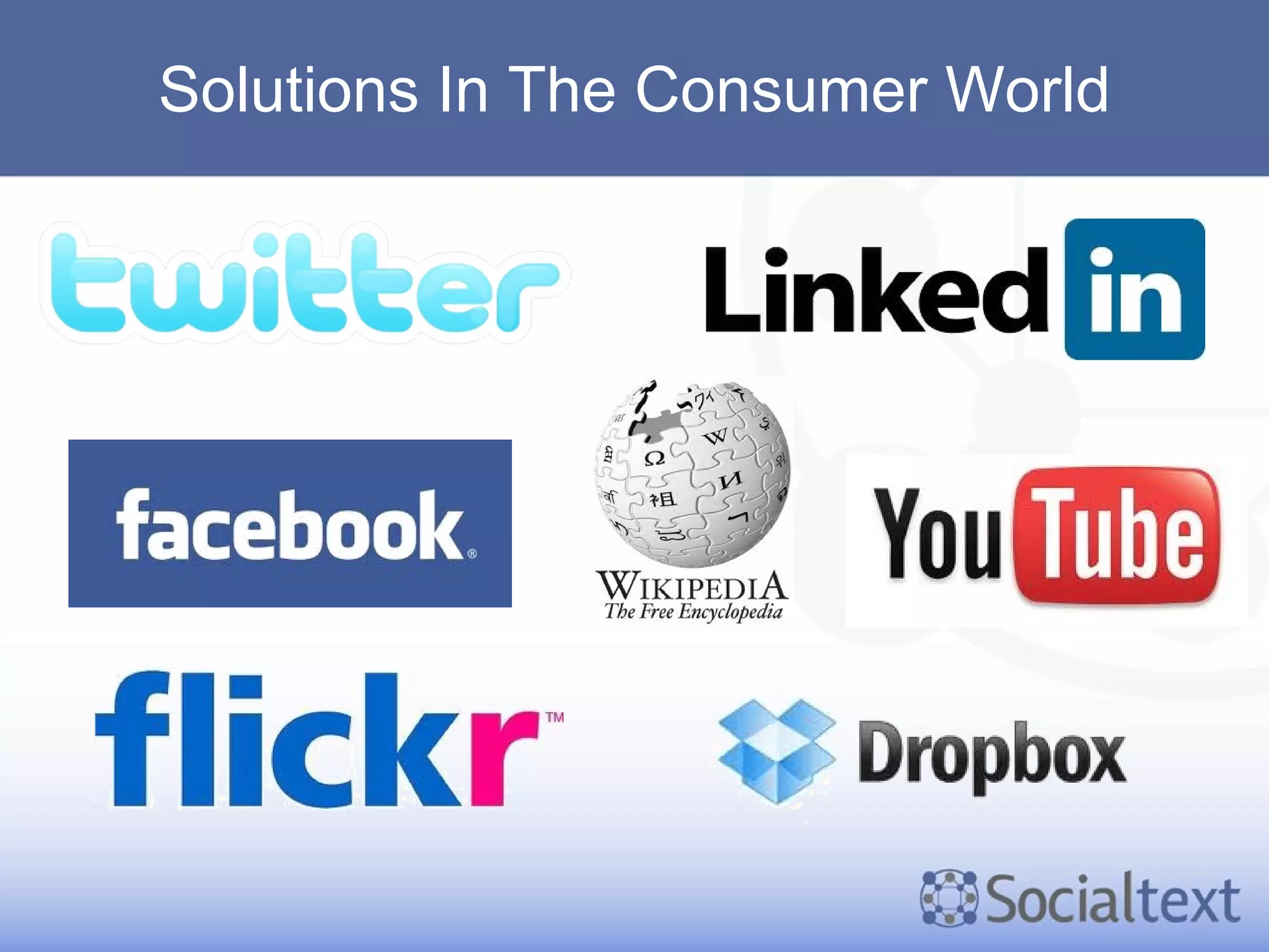 Solutions In The Consumer World 