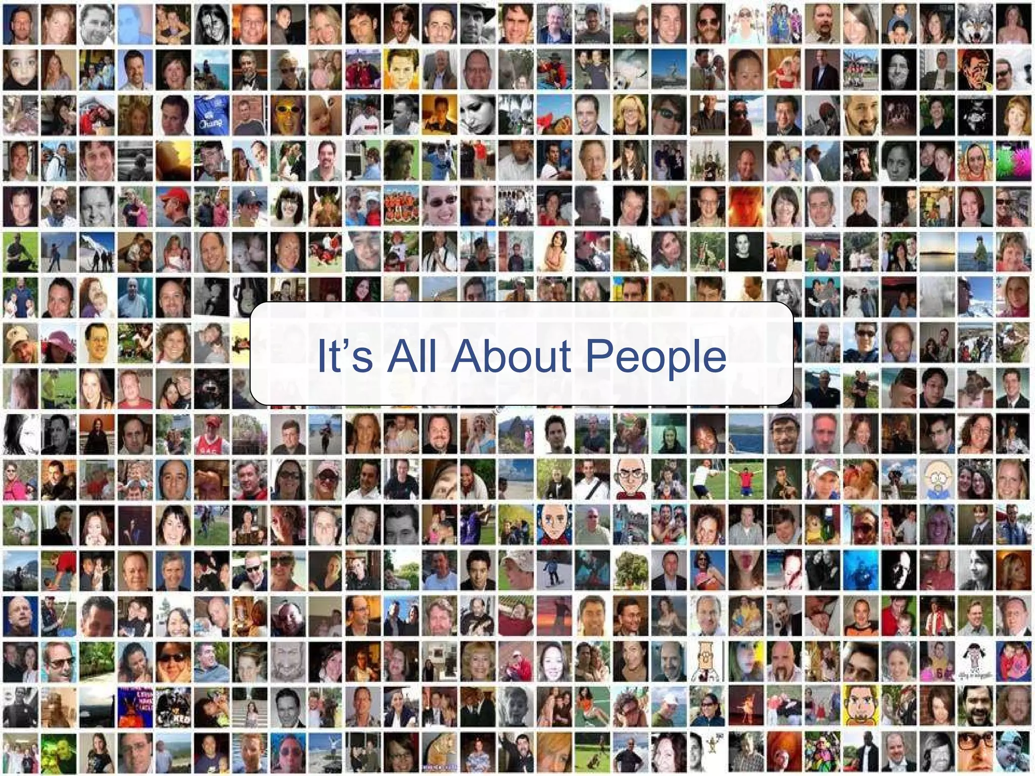 Focus On People It’s All About People 