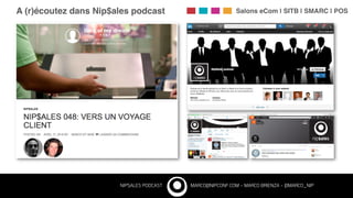 NIP$ALES PODCAST MARCO@NIPCONF.COM - MARCO BRIENZA - @MARCO_NIP
A (r)écoutez dans Nip$ales podcast! Salons eCom | SITB | SMARC | POS!
 