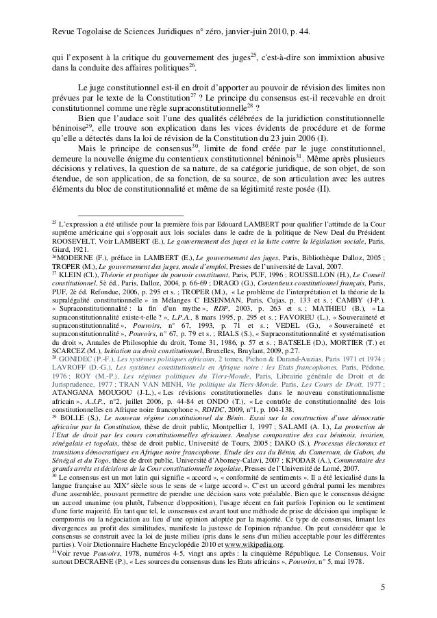 Dissertation conseil constitutionnel est il juridiction