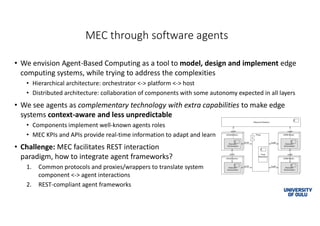 Distributed Artificial Intelligence with Multi-Agent Systems for MEC | PDF