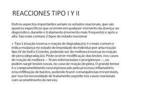REACCIONES TIPO I Y II
 