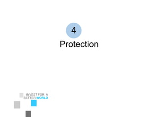 INVEST FOR A
BETTER WORLD
EIC Corporation
Protection
4
 