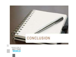 INVEST FOR A
BETTER
WORLD
EIC Corporation
 