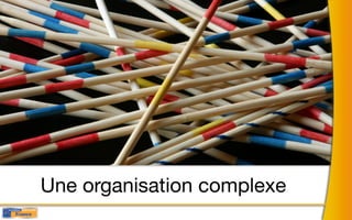 Une organisation complexe
 