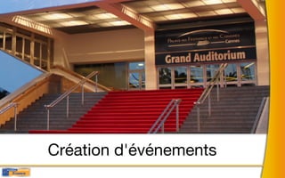 Création d'événements
 