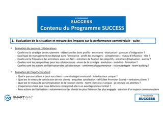 Le PROGRAMME SUCCESS  - Jean-Michel BEISBARDT -