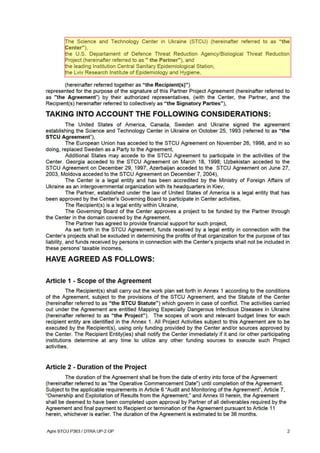 Le projet UP-2 - Système de surveillance à distance de l’incidence de la tularémie et de l’anthrax